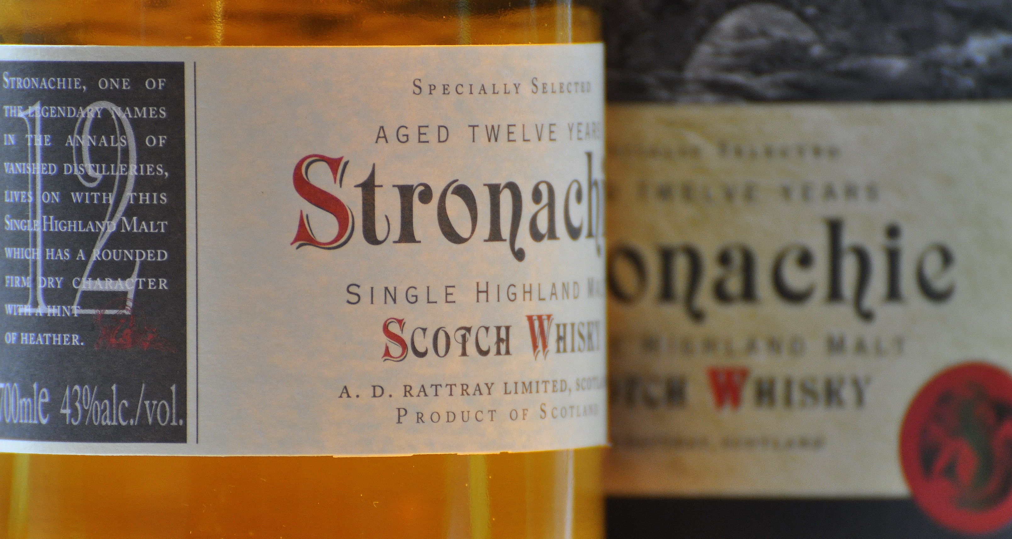 Stronachie Aged 12 Years, Single Highland Malt diverses 025