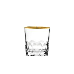 Arnstadt Kristall Whiskyglas Harmony mit Goldrand zu finden bei Amazon