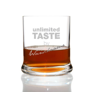 Leonardo Whiskyglas mit Gravur, Motiv: unlimited Taste zu finden bei Amazon